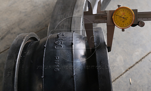 襯四氟橡膠接頭防止負(fù)壓吸扁、耐腐蝕